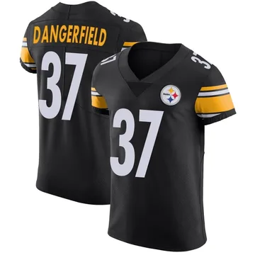 Men's Jordan Dangerfield Pittsburgh Steelers Elite Black Team Color Vapor Untouchable Jersey