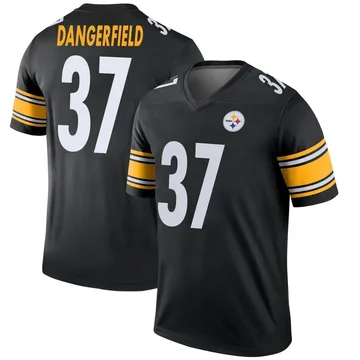 Men's Jordan Dangerfield Pittsburgh Steelers Legend Black Jersey