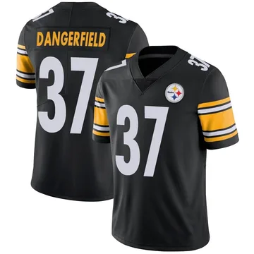 Men's Jordan Dangerfield Pittsburgh Steelers Limited Black Team Color Vapor Untouchable Jersey