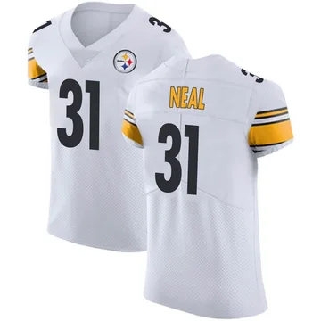 Men's Keanu Neal Pittsburgh Steelers Elite White Vapor Untouchable Jersey