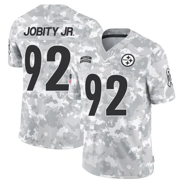 Men's Kevin Jobity Jr. Pittsburgh Steelers Limited Arctic Camo 2024 Salute to Service Jersey