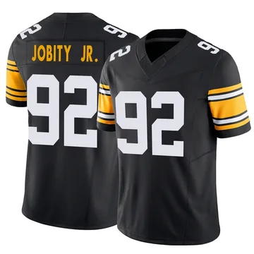 Men's Kevin Jobity Jr. Pittsburgh Steelers Limited Black Alternate Vapor F.U.S.E. Jersey
