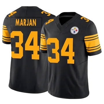 Men's Laith Marjan Pittsburgh Steelers Limited Black 2nd Alternate Vapor F.U.S.E. Jersey