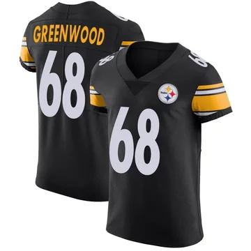 Men's L.C. Greenwood Pittsburgh Steelers Elite Black Team Color Vapor Untouchable Jersey