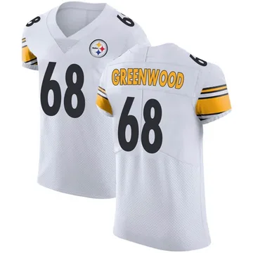 Men's L.C. Greenwood Pittsburgh Steelers Elite White Vapor Untouchable Jersey