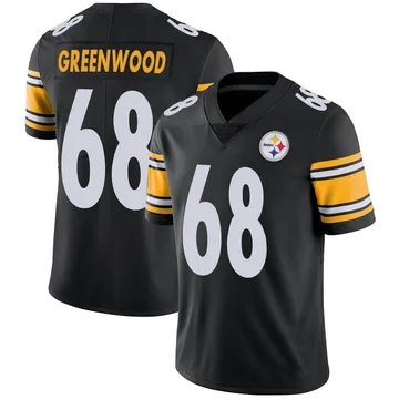 Men's L.C. Greenwood Pittsburgh Steelers Limited Black Team Color Vapor Untouchable Jersey
