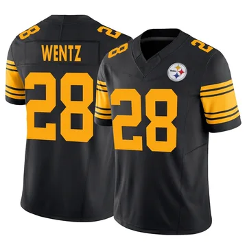 Men's Levi Wentz Pittsburgh Steelers Limited Black 2nd Alternate Vapor F.U.S.E. Jersey