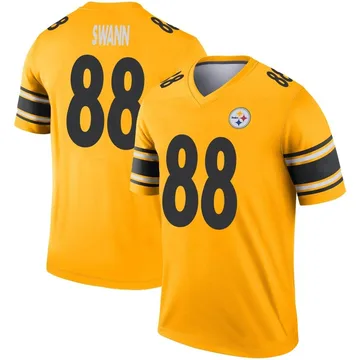 Men's Lynn Swann Pittsburgh Steelers Legend Gold Inverted Jersey