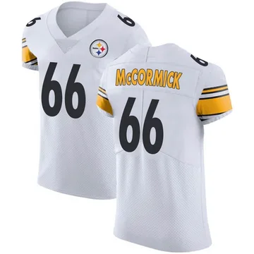 Men's Mason McCormick Pittsburgh Steelers Elite White Vapor Untouchable Jersey