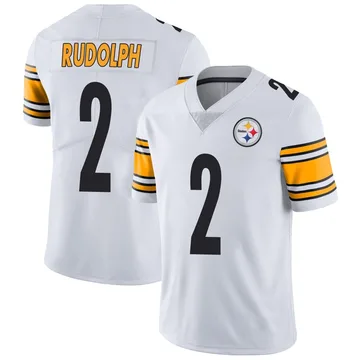 Men's Mason Rudolph Pittsburgh Steelers Limited White Vapor Untouchable Jersey