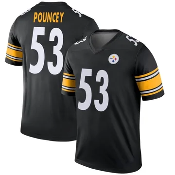 Men's Maurkice Pouncey Pittsburgh Steelers Legend Black Jersey