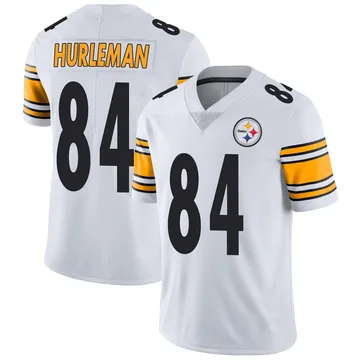Men's Max Hurleman Pittsburgh Steelers Limited White Vapor Untouchable Jersey