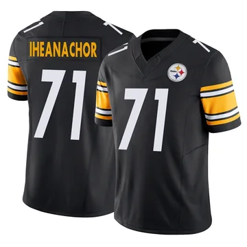 Men's Max Iheanachor Pittsburgh Steelers Limited Black Vapor F.U.S.E. Jersey