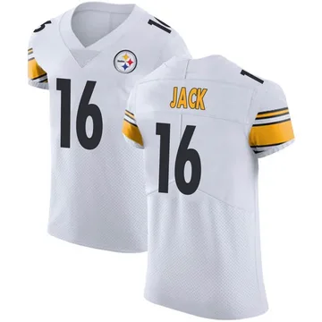 Men's Myles Jack Pittsburgh Steelers Elite White Vapor Untouchable Jersey