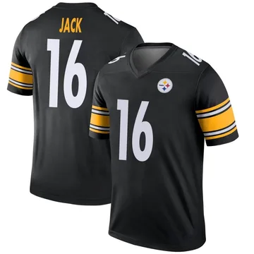 Men's Myles Jack Pittsburgh Steelers Legend Black Jersey