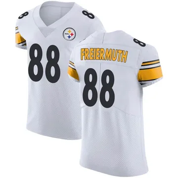 Men's Pat Freiermuth Pittsburgh Steelers Elite White Vapor Untouchable Jersey