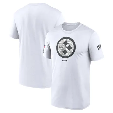 Men's Pittsburgh Steelers Legend White 2024 Salute To Service Performance T-Shirt