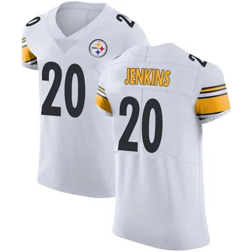 Men's Rayshawn Jenkins Pittsburgh Steelers Elite White Vapor Untouchable Jersey