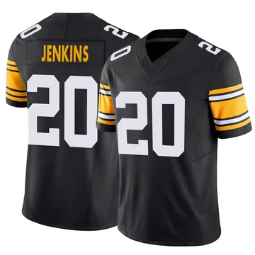 Men's Rayshawn Jenkins Pittsburgh Steelers Limited Black Alternate Vapor F.U.S.E. Jersey