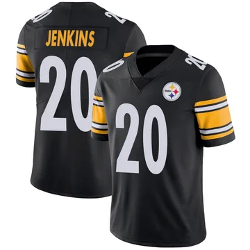 Men's Rayshawn Jenkins Pittsburgh Steelers Limited Black Team Color Vapor Untouchable Jersey