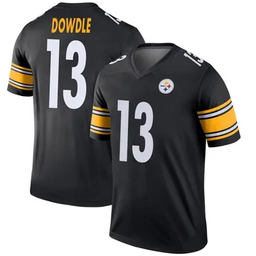 Men's Rico Dowdle Pittsburgh Steelers Legend Black Jersey