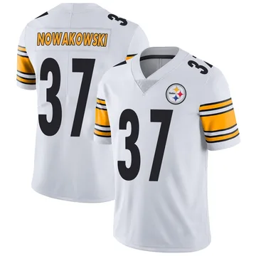 Men's Riley Nowakowski Pittsburgh Steelers Limited White Vapor Untouchable Jersey