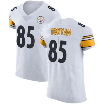Men's Robert Tonyan Pittsburgh Steelers Elite White Vapor Untouchable Jersey