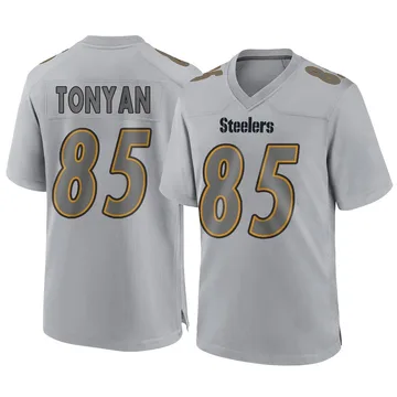 Men's Robert Tonyan Pittsburgh Steelers Game Gray Atmosphere Fashion Jersey