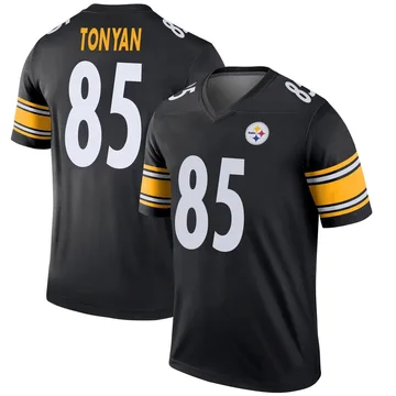 Men's Robert Tonyan Pittsburgh Steelers Legend Black Jersey