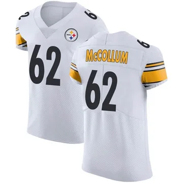 Men's Ryan McCollum Pittsburgh Steelers Elite White Vapor Untouchable Jersey