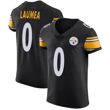 Men's Sataoa Laumea Pittsburgh Steelers Elite Black Team Color Vapor Untouchable Jersey