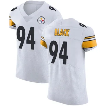 Men's Yahya Black Pittsburgh Steelers Elite White Vapor Untouchable Jersey
