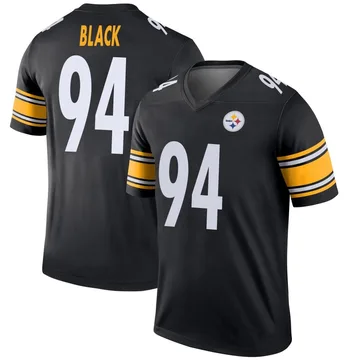 Men's Yahya Black Pittsburgh Steelers Legend Black Jersey