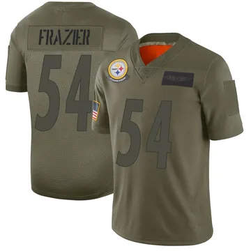Men's Zach Frazier Pittsburgh Steelers Limited Camo 2019 Salute to Service Jersey
