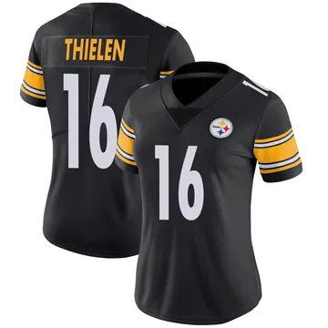 Women's Adam Thielen Pittsburgh Steelers Limited Black Team Color Vapor Untouchable Jersey