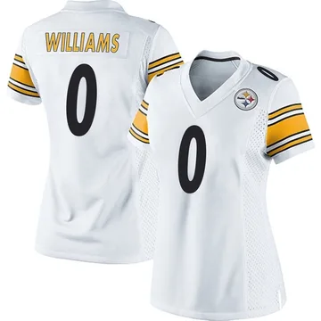 Women's Aiden Williams Pittsburgh Steelers Game White Jersey
