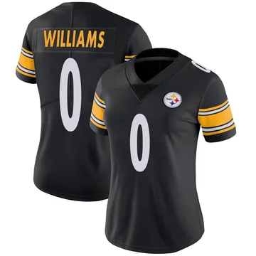 Women's Aiden Williams Pittsburgh Steelers Limited Black Team Color Vapor Untouchable Jersey