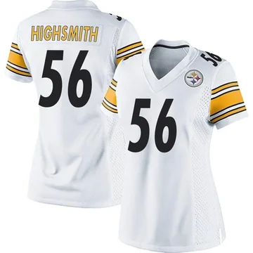 Women's Alex Highsmith Pittsburgh Steelers Game White Jersey