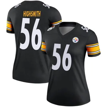 Women's Alex Highsmith Pittsburgh Steelers Legend Black Jersey