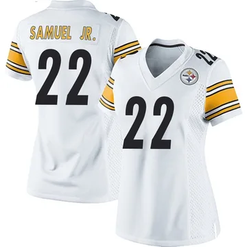 Women's Asante Samuel Jr. Pittsburgh Steelers Game White Jersey
