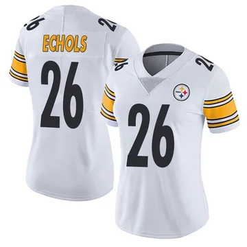 Women's Brandin Echols Pittsburgh Steelers Limited White Vapor Untouchable Jersey