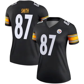 Women's Brandon Smith Pittsburgh Steelers Legend Black Jersey