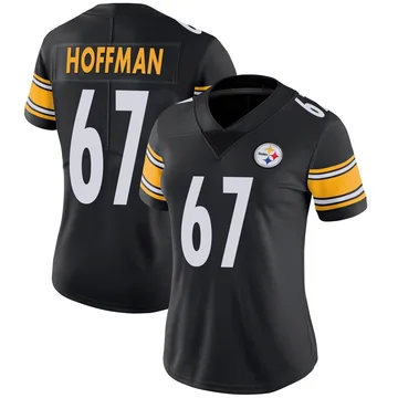 Women's Brock Hoffman Pittsburgh Steelers Limited Black Team Color Vapor Untouchable Jersey