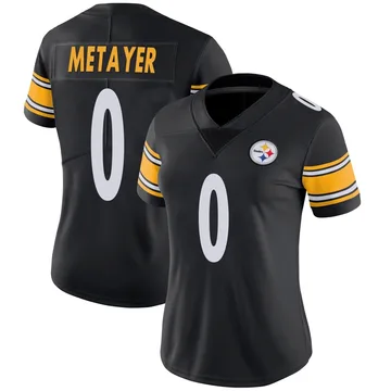 Women's Chamon Metayer Pittsburgh Steelers Limited Black Team Color Vapor Untouchable Jersey