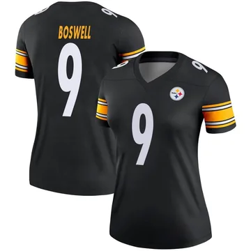 Women's Chris Boswell Pittsburgh Steelers Legend Black Jersey