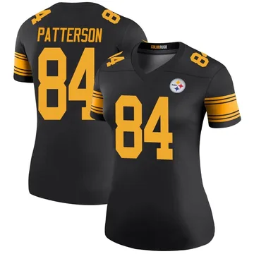 Women's Cordarrelle Patterson Pittsburgh Steelers Legend Black Color Rush Jersey