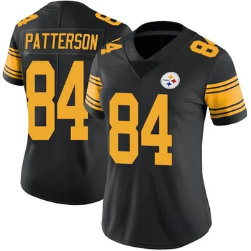 Women's Cordarrelle Patterson Pittsburgh Steelers Limited Black Color Rush Jersey