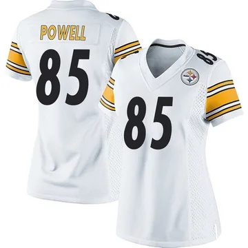 Women's Cornell Powell Pittsburgh Steelers Game White Jersey
