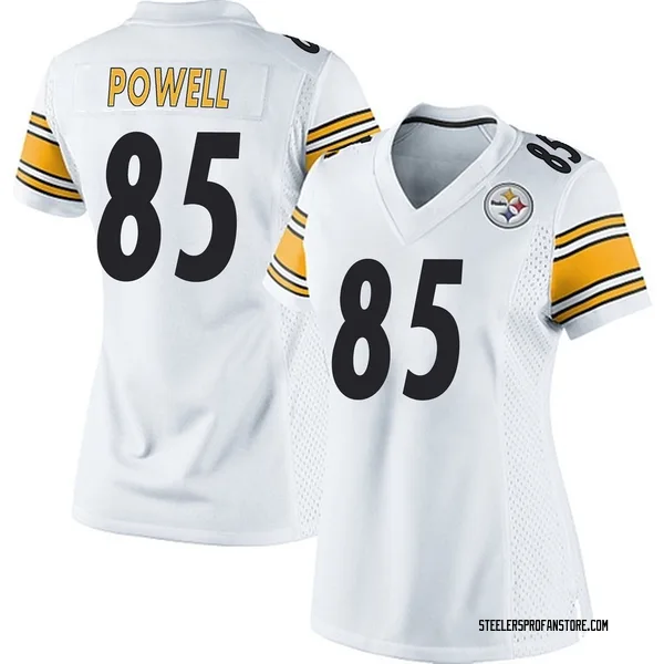 Women's Cornell Powell Pittsburgh Steelers Game White Jersey