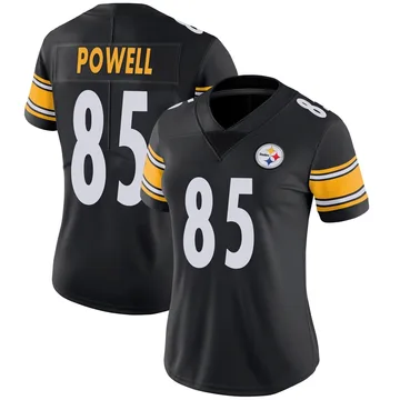 Women's Cornell Powell Pittsburgh Steelers Limited Black Team Color Vapor Untouchable Jersey